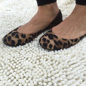 Steve Madden Leopard Flats